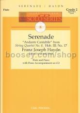 Serenade (Andante Cantabile from String Quartet No8) Fl/CD