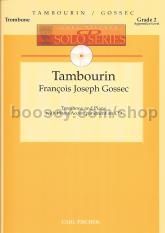 TAMBOURIN Trombone bass CD Solo series
