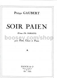 SOIR PAIEN Voice/Flute & Piano 