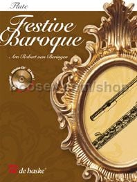FESTIVE BAROQUE Flute (Book & CD) 