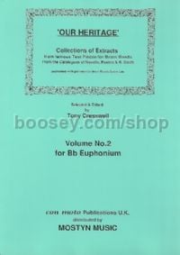 Our Heritage, Vol. 2 - Euphonium (Treble Clef)