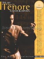 Arias for Tenor vol.4 (Cantolopera) (Book & CD)
