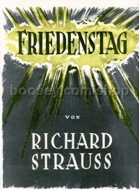 Friedenstag ("Peace Day") Op 81 (vocal score)