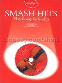Guest Spot: New Smash Hits - Violin (Bk & CD) Guest Spot series