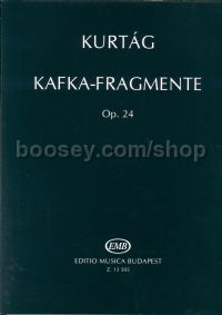Kafka-Fragmente Soprano/violin