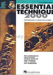 Essential Technique 2000 Book 3 Alto Clarinet + CD