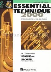 Essential Technique 2000 Book 3 Baritone Treble (Book & CD)