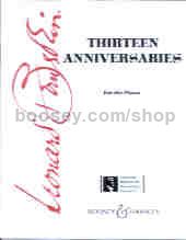 Thirteen Anniversaries (Piano)
