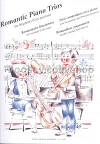 Romantic Piano Trios for Beginners Piano/ Violin /Vlc