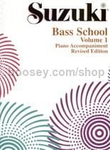 Suzuki Bass School Vol. 1 Piano Accompaniment (Revised Edition)