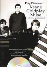 Play Piano with . . . Keane, Coldplay, Muse & Other Great Artists (Book & CD)
