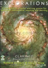 Explorations Clarinet Student (Book & CD)
