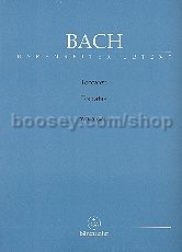 Toccatas for Keyboard BWV910-916
