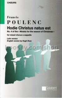 Hodie christus natus est - mixed choir