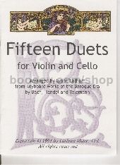 15 Duets For Violin and Cello
