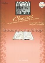Playing With The Orchestra Classics Cello/Bass (Book & CD)