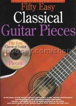 50 Easy Classical Guitar Pieces Book & CD 