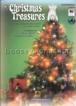 Christmas Treasures: Christmas Piano Solos With Piano Duets Level 2 Book & CD/Midi 