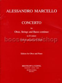 Concerto in D minor - oboe & piano