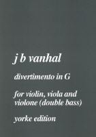 Divertimento for violin, viola & bass