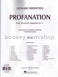 Profanation - wind band (Symphonic Band Full score)
