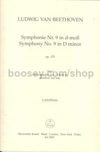 Symphony No.9 in D Minor, Op.125 (Double Bass Part)