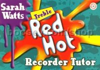 Red Hot Treble Recorder Tutor Book & CD Student