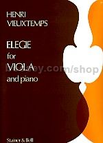 Elegie: Viola & piano