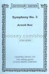 Symphony No.3 (Study Score)