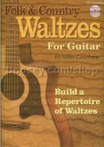 Folk & Country Waltzes For Guitar Book & CD