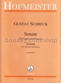 Sonata for bassoon & piano