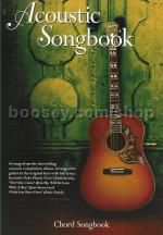 Acoustic Songbook Chord Songbook 