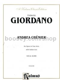 Andrea Chenier (Italian vocal score)