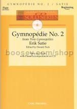 Gymnopedie No2 Flute & Piano Cd Solo Series