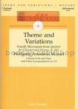 Theme & Variations cl/Piano cd Solo Series