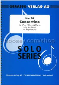 Concertino Muller Eb/F Horn & Piano