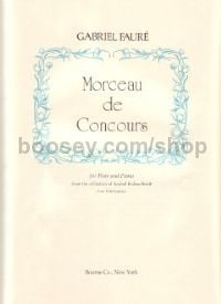 Morceau de Concours for Flute & Piano
