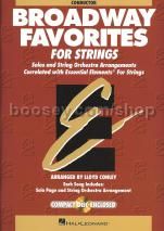 Essential Elements String Folio: Broadway Favorites - Conductor's Score (Bk & CD)