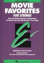 Essential Elements String Folio: Movie Favorites - Piano Accompaniment