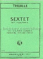 Sextet Bb Op. 6 Flute/Ob/Cl/Bsn/Hn/Piano 
