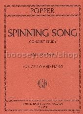 Spinning Song Op. 55/1 Cello & Piano