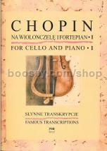 Famous Transcriptions for Cello and Piano, Book 1