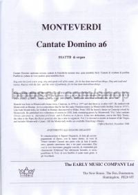 Cantate Domino (1620) SSATTB