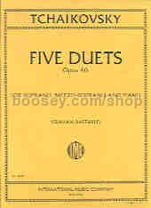 5 Duets Op. 46 Soprano/Mezzo Soprano/Piano