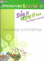 Springtime Festivals (Sing It & Say It series) Book & CD