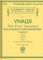 Four Seasons Complete Violin & Piano Reduction (Schirmer's Library of Musical Classics)