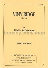 Vimy Ridge (March Card Set)