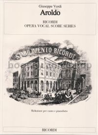 Aroldo - Italian Vocal Score (Softcover)