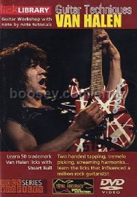 Van Halen Guitar Techniques (Lick Library series) DVD