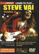 Steve Vai Learn To Play... vol.2 (Lick Library series) DVD